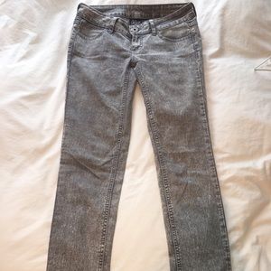 Gray jeans